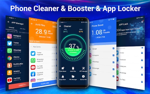 Cleaner - Phone Booster Captura de pantalla 3