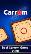 Carrom Board Game Capture d'écran 1