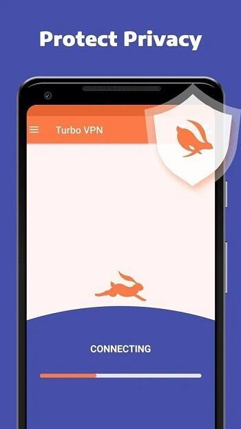 Turbo VPN - Secure VPN Proxy स्क्रीनशॉट 1