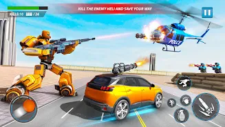 Prison Escape Robot Car Games Screenshot 3