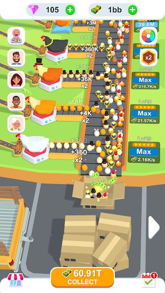 Idle Egg Factory Mod應用截圖第2張