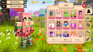 Candy World: Craft Captura de tela 1