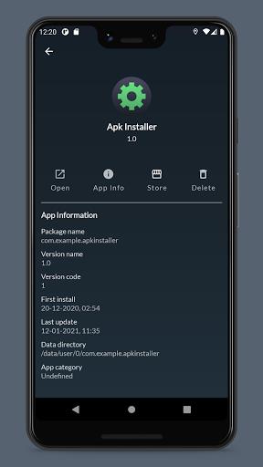 Apk Installer Lite (Package Manager) Capture d'écran 2