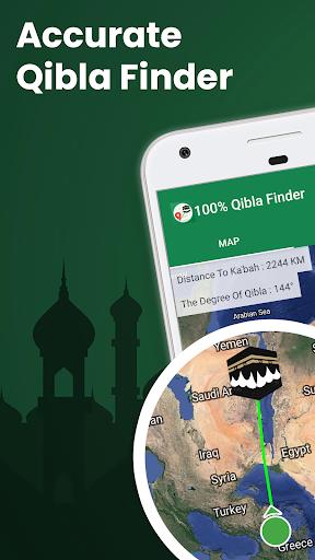 100% Qibla Finder Скриншот 3