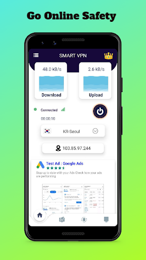 Smart VPN - Secure Fast Proxy Captura de pantalla 2