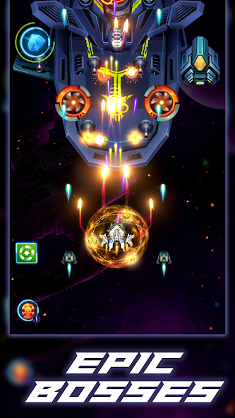 Galaxy Squad: Space Shooter Mod应用截图第1张