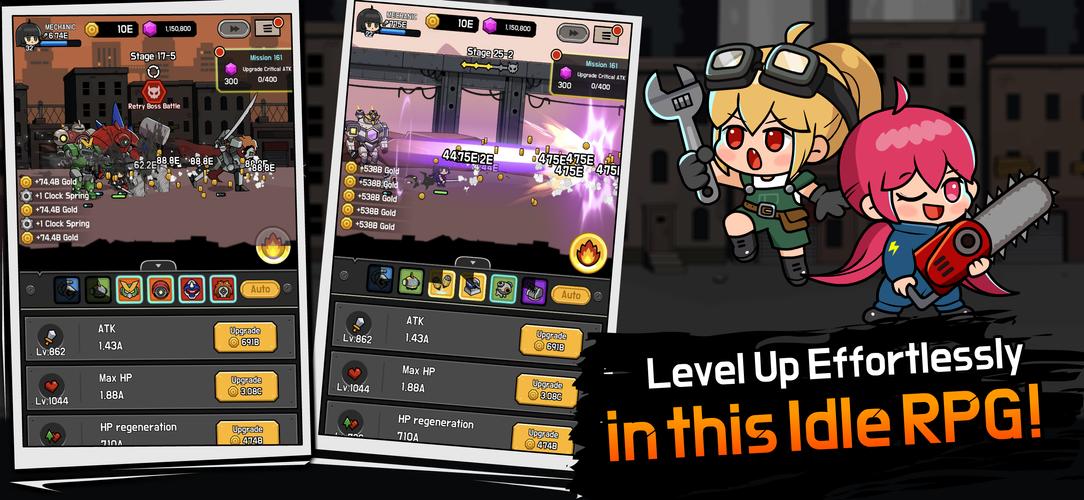 Mechanic Legends : Idle RPG Screenshot 2