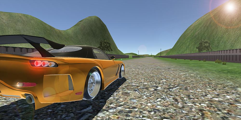 RX-7 VeilSide Drift Simulator Screenshot 1