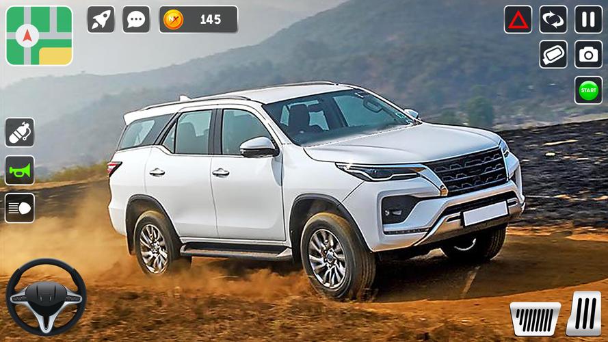 Fortuner Car Simulator Game 3D スクリーンショット 4