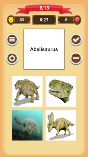 Dinosaurs Quiz स्क्रीनशॉट 4