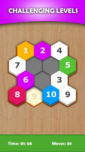 Hexa Sort Puzzle स्क्रीनशॉट 2
