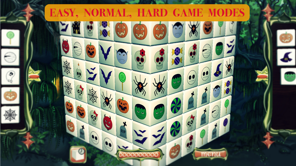Fairy Mahjong Halloween Captura de pantalla 4