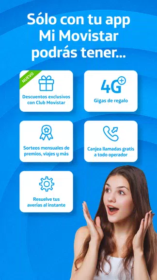Mi Movistar Perú スクリーンショット 1