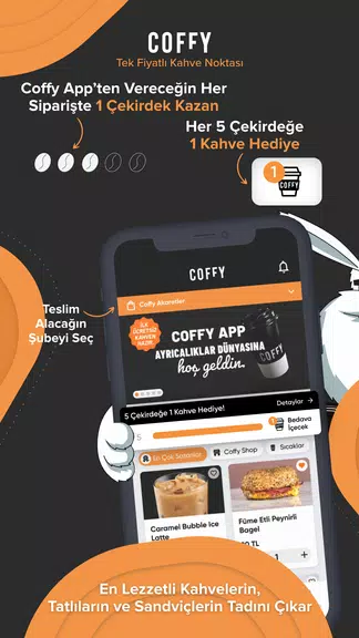 Coffy - Kahve Siparişi スクリーンショット 3
