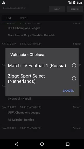 Sport Schedule應用截圖第4張
