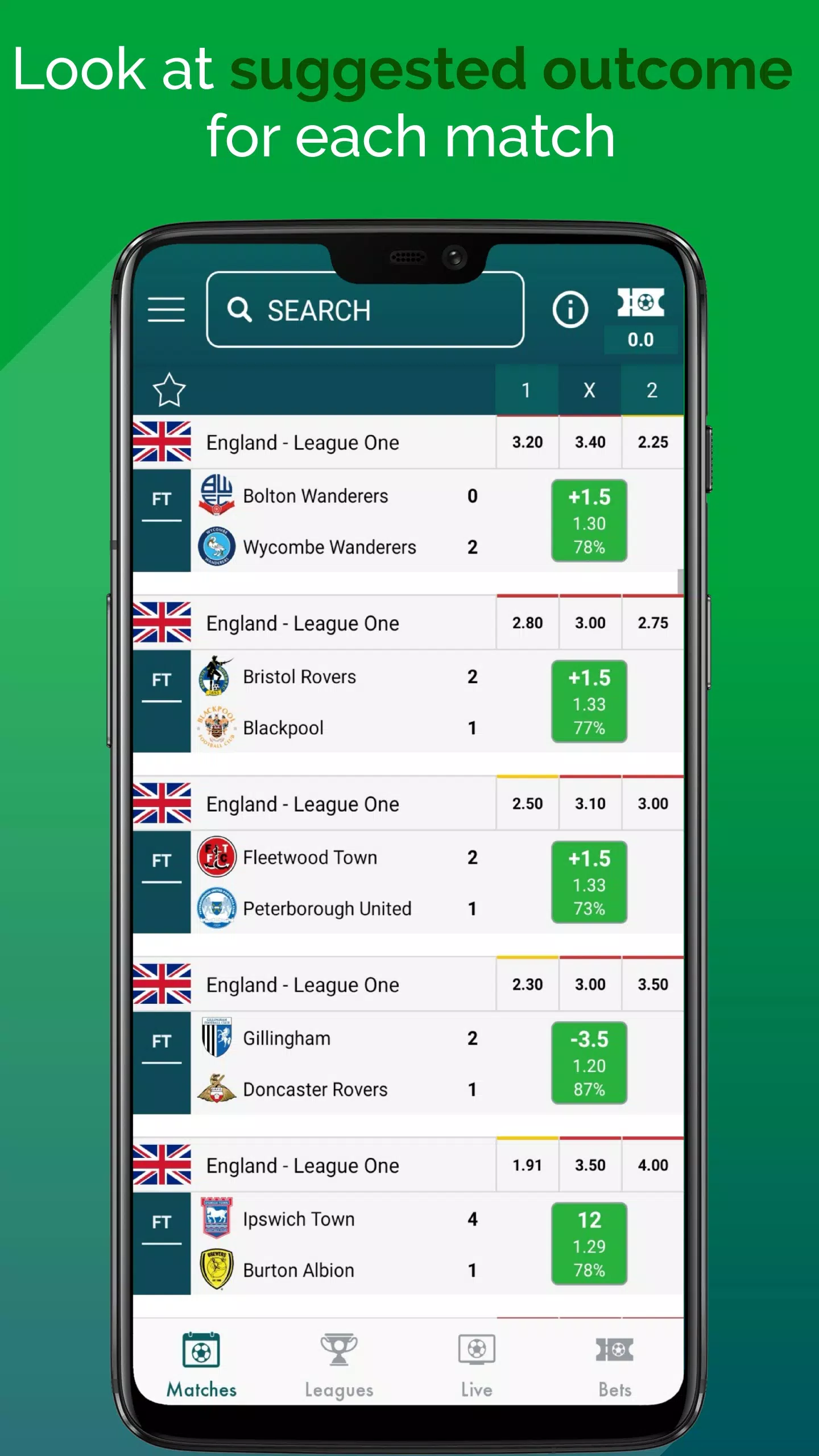 BetMines Betting Predictions スクリーンショット 1