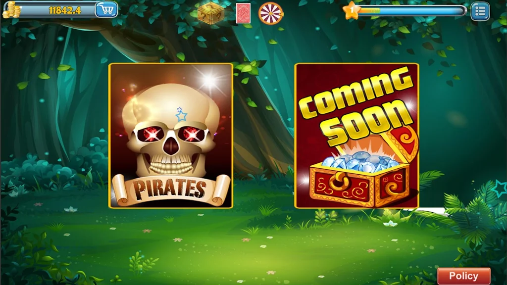 Pirates Slot Machine Treasure Spins Screenshot 3