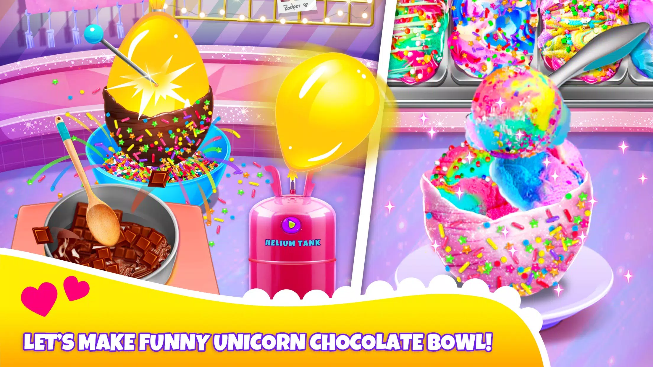 Girl Games: Unicorn Cooking Captura de pantalla 4