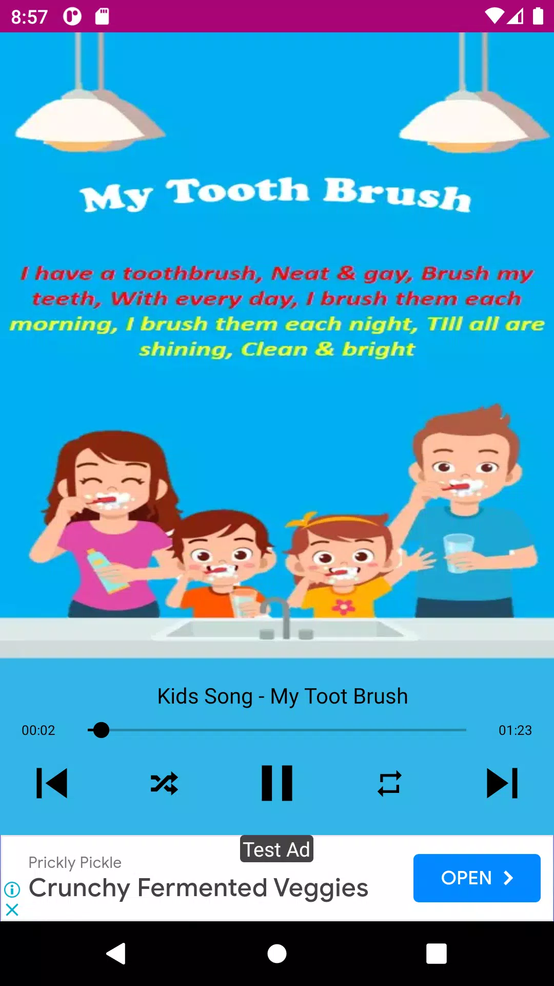 baby songs - nursery rhymes Capture d’écran 4