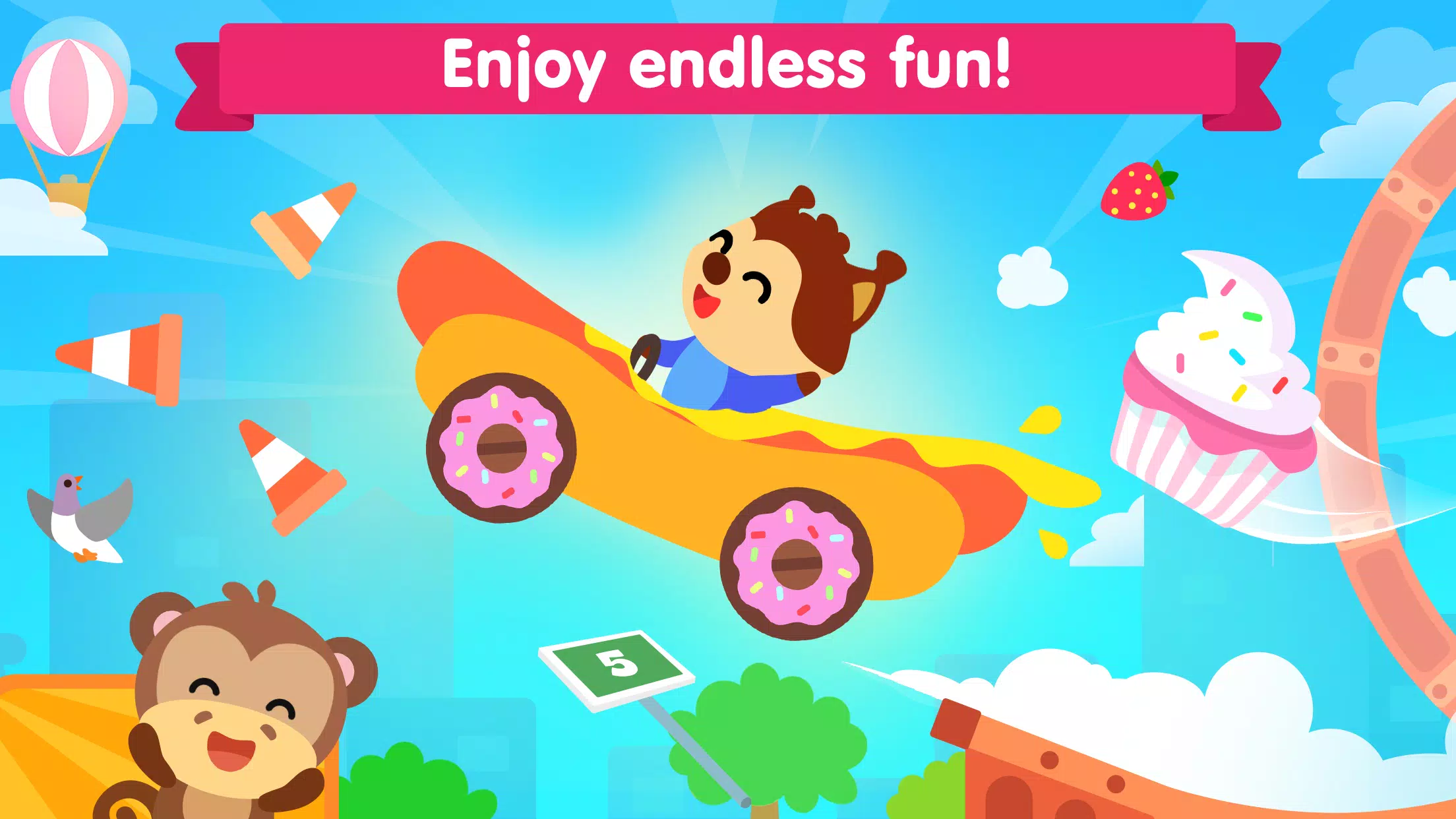 Auto rennen spiele für kinder Screenshot 3