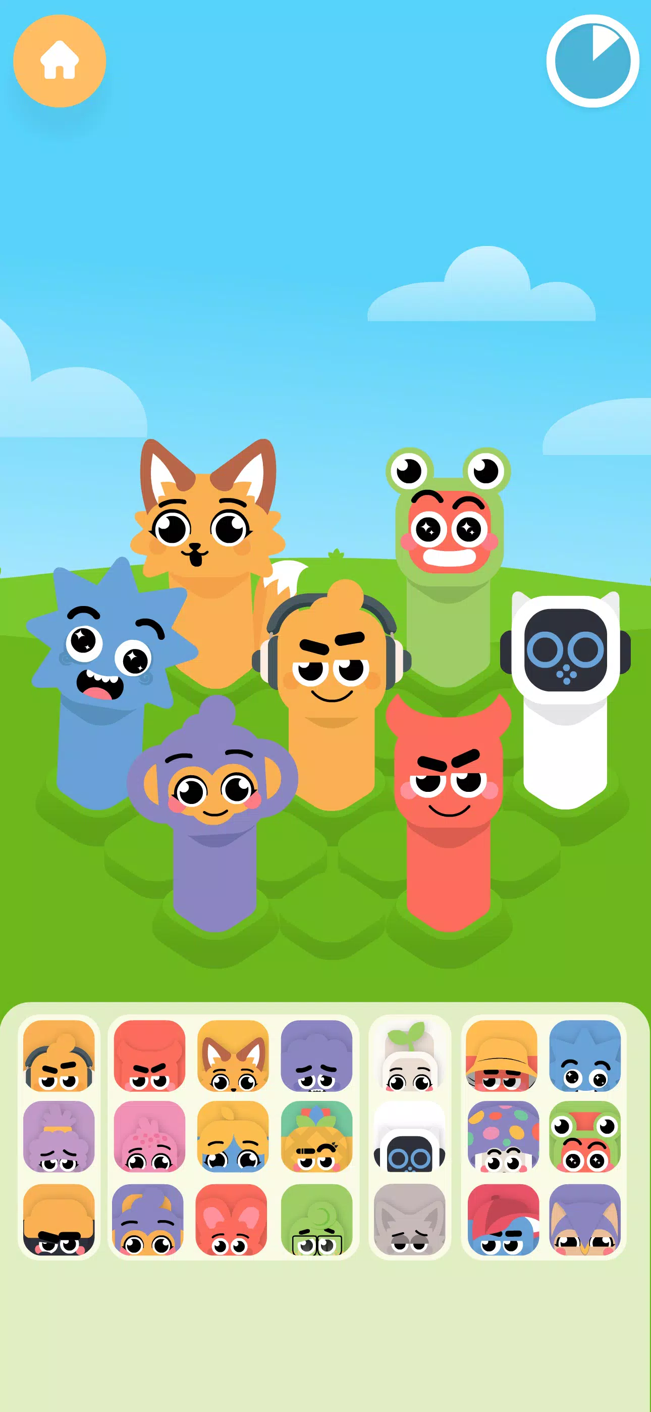 Qoobies Music Box Singing Band Captura de pantalla 2
