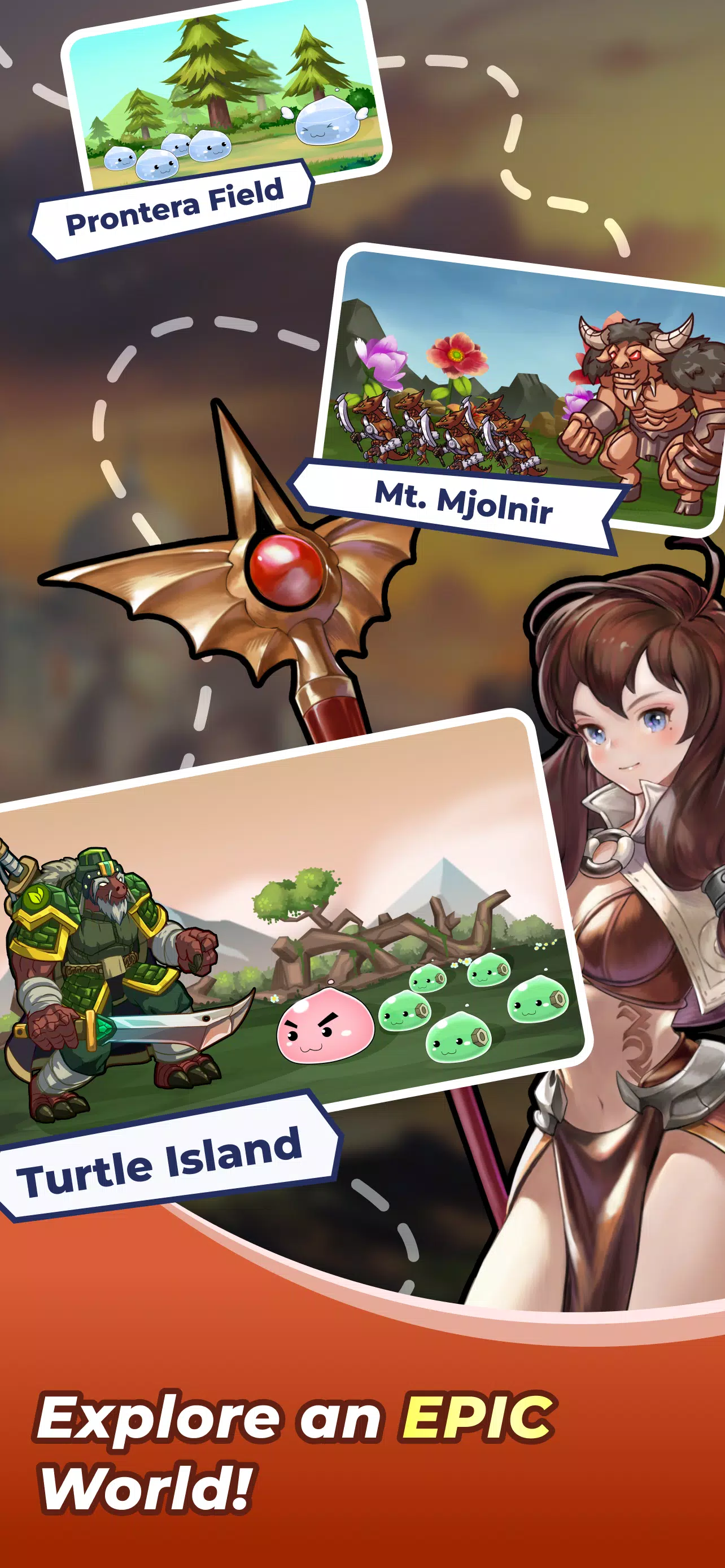 Midgard Heroes: Ragnarok Idle 스크린샷 2