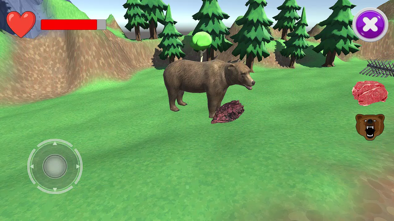 Bear simulator スクリーンショット 2