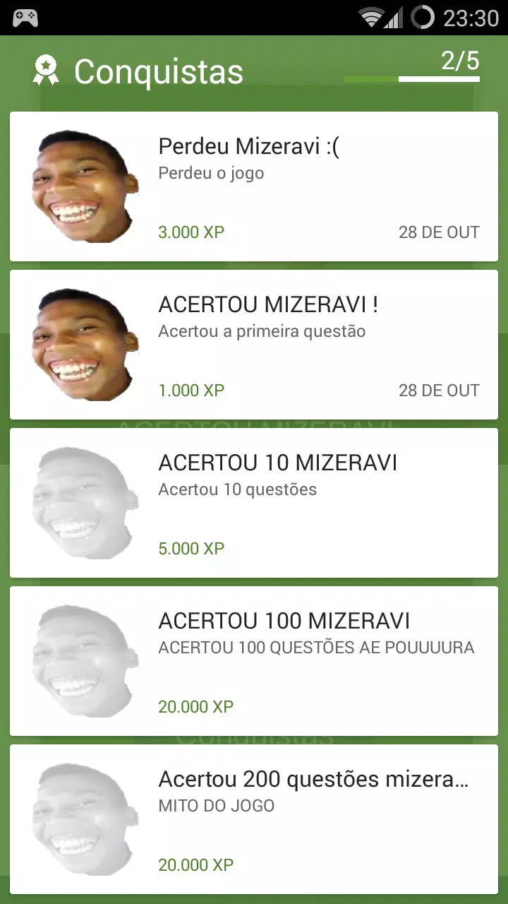 Mizeravi Matemática Quiz應用截圖第4張