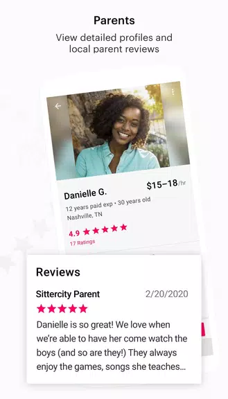 Sittercity: Find Child Care Capture d’écran 4