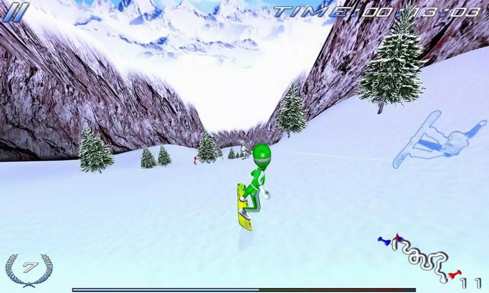Snowboard Racing Ultimate 스크린샷 2