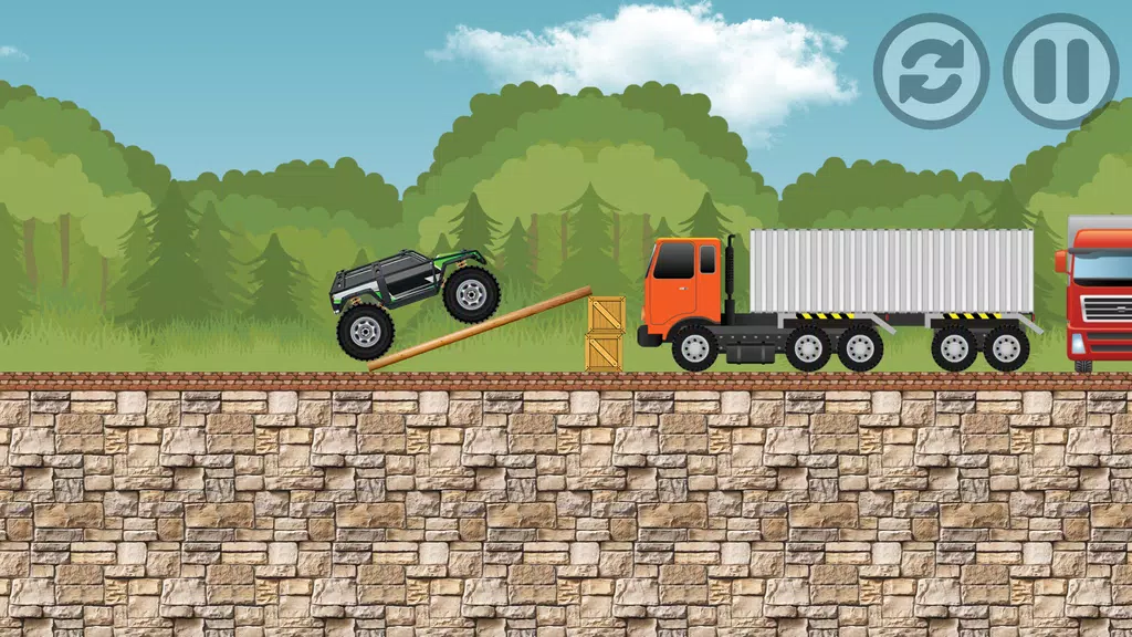 Monster Truck Racing Game स्क्रीनशॉट 2