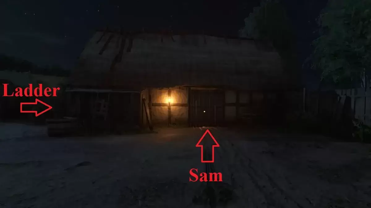 왕국은 구원 2 계시 Sam Barn