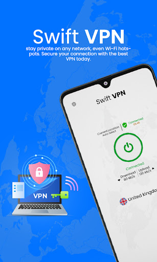 Swift VPN – Secure VPN Proxy स्क्रीनशॉट 3