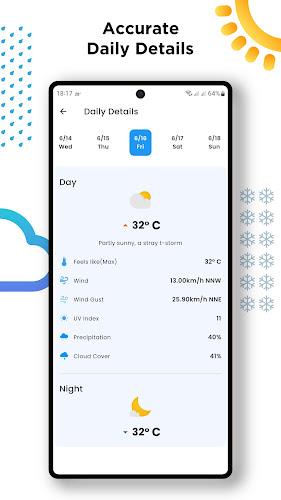 Weather Forecast, Live Weather Capture d'écran 4