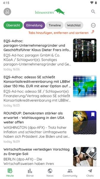 börsenNEWS Screenshot 4