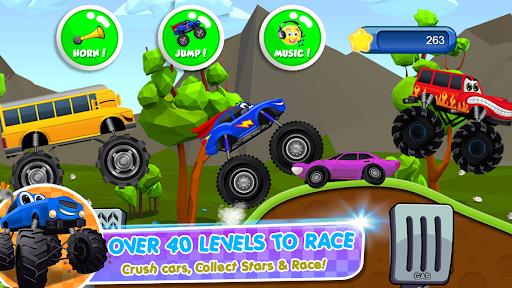 Monster Trucks Game for Kids 2 스크린샷 3