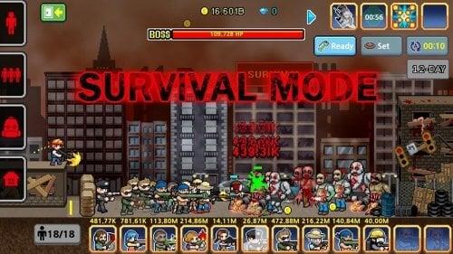 100 DAYS - Zombie Survival Screenshot 2