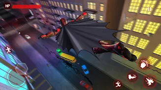 Bat Hero Spider Superhero Game應用截圖第2張