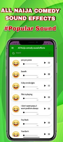 All Naija Comedy Sounds Effect Скриншот 4