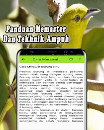 Suara Burung Sirtu Pikat MP3 Offline Скриншот 4