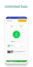 Dot Vpn - Unlimited Data Capture d'écran 2