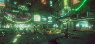 VR Cyberpunk City Capture d'écran 4