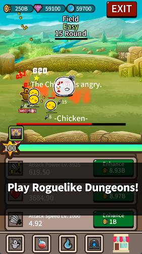 Lonely Knight : Idle RogueLike Screenshot 2