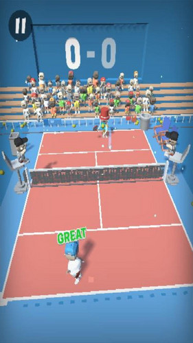 Tennis Mayhem Captura de pantalla 3