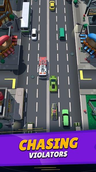 Traffic police simulator Mod स्क्रीनशॉट 4