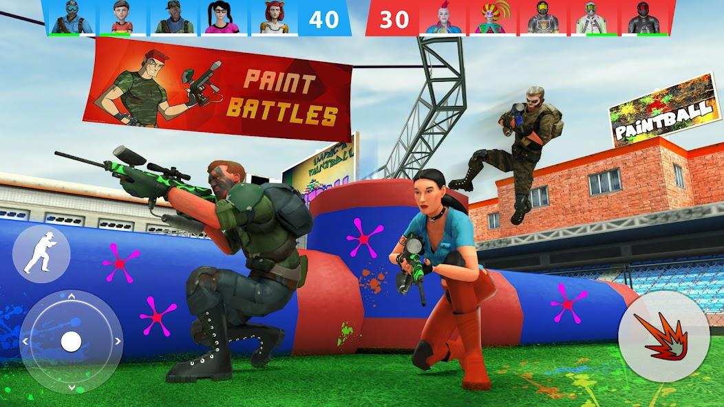 Paintball Shooting Game 3D 스크린샷 1