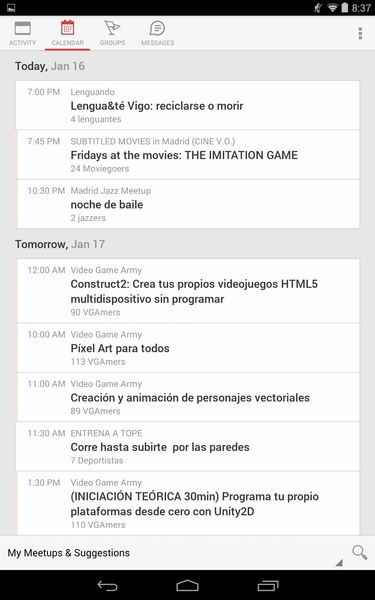 Meetup: Social Events & Groups Screenshot 4
