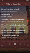 Al Quran Mp3 Offline Captura de pantalla 4