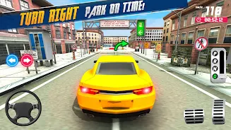 Classic car parking car games 스크린샷 1