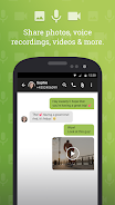 The Text Messenger App Captura de pantalla 4
